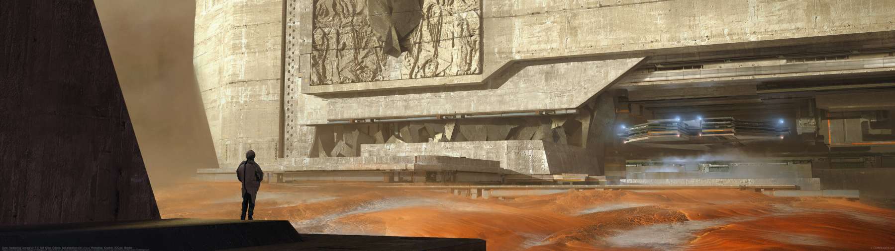 Dune: Awakening Concept Art 5 ultrawide achtergrond