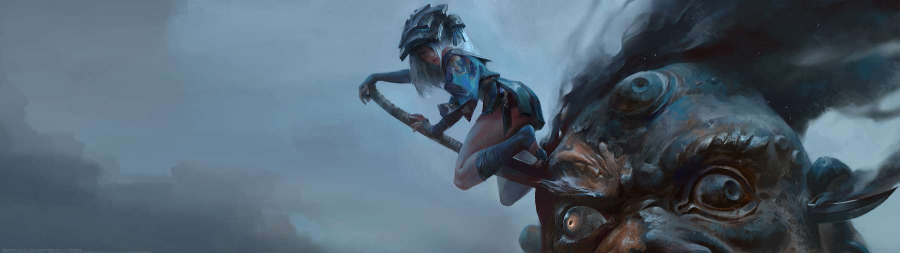 Sword dancer ultrawide achtergrond