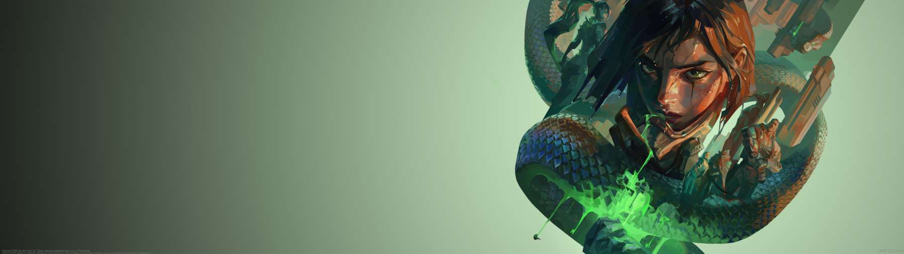 Valorant 2026 key art ultrawide achtergrond