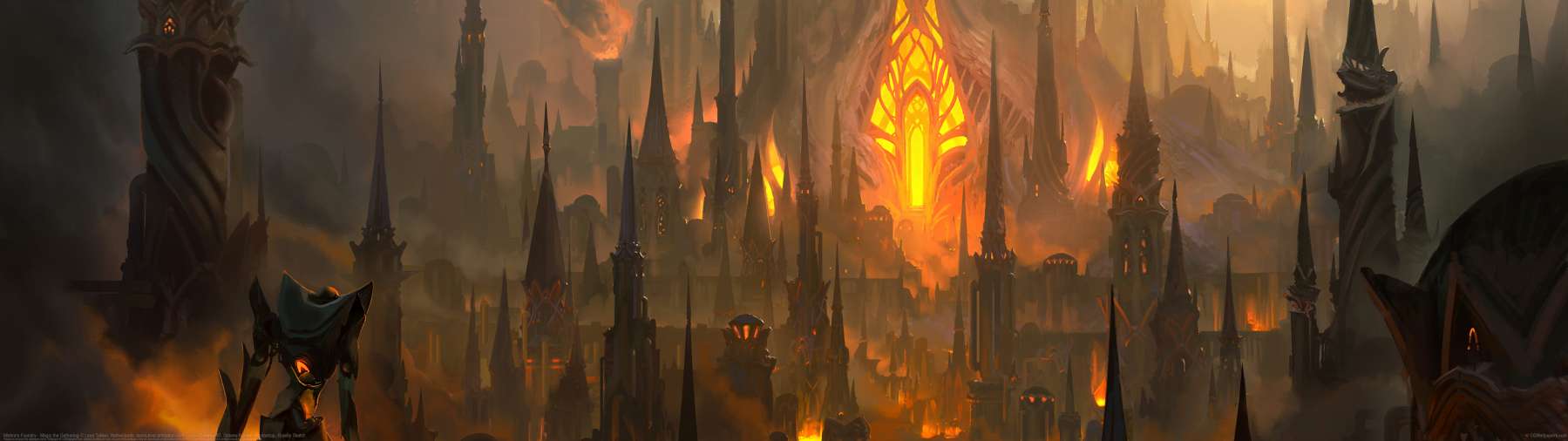 Mishra's Foundry - Magic the Gathering ultrawide achtergrond