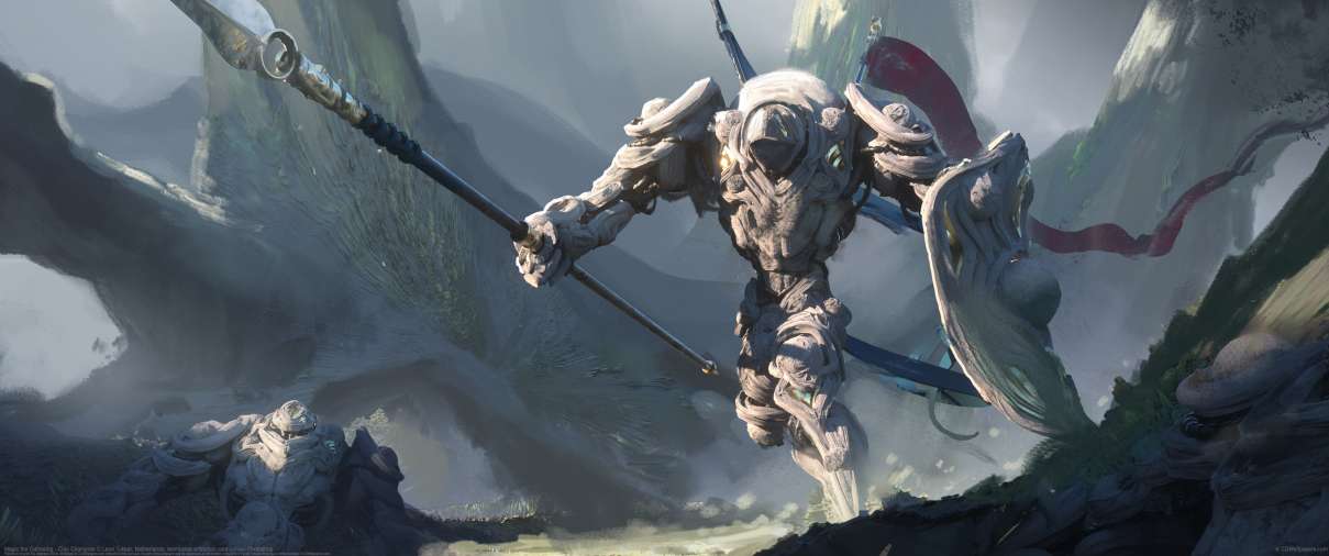 Magic the Gathering - Clay Champion ultrawide achtergrond