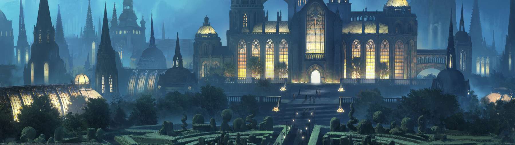 Magic the Gathering - Murders at Karlov Manor Concept art ultrawide achtergrond
