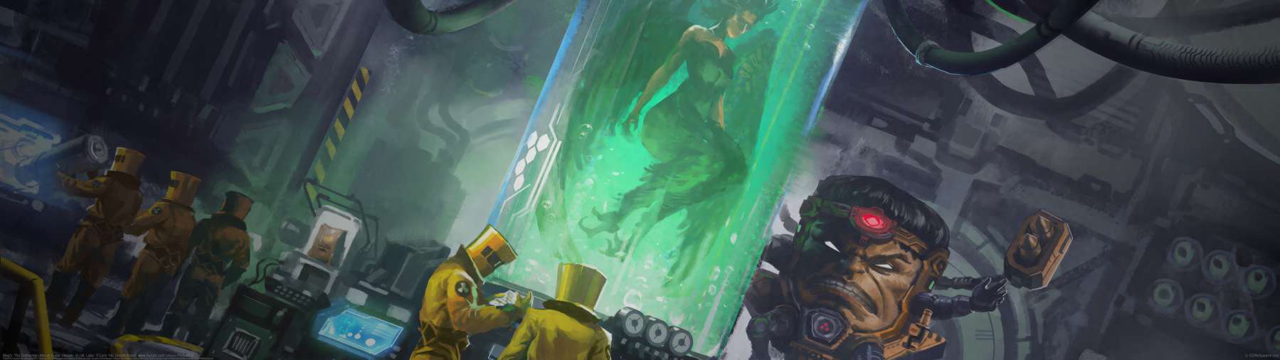 Magic: The Gathering - Marvel Super Heroes: -A.I.M. Labs- ultrawide achtergrond