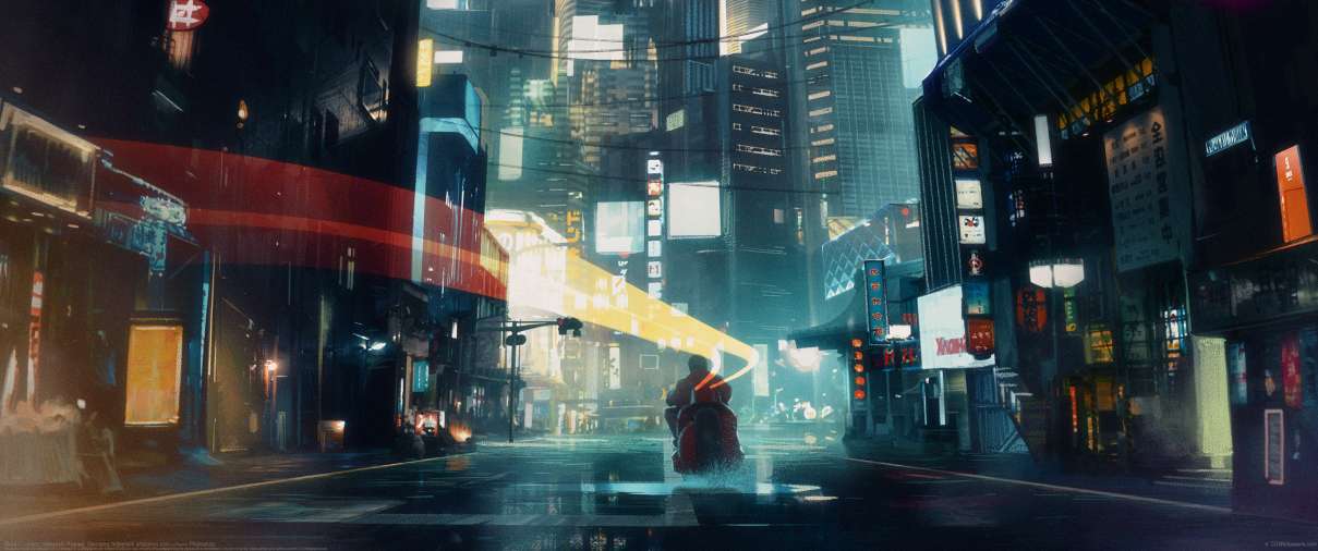 Akira ultrawide achtergrond