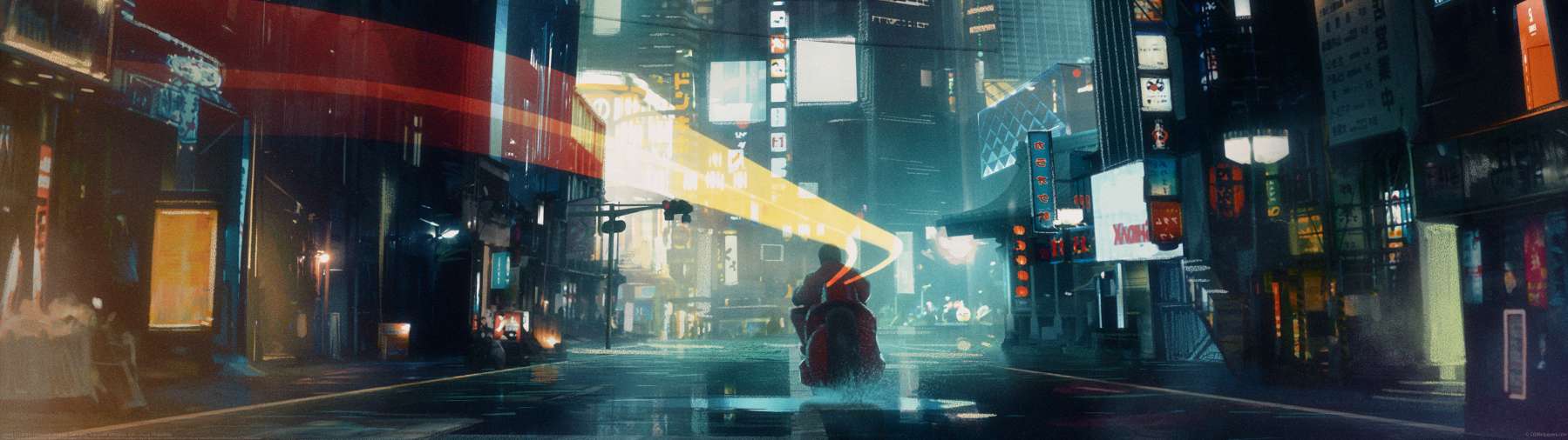 Akira ultrawide achtergrond