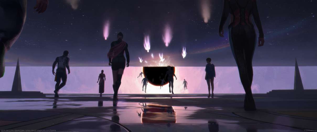 Into the Void ultrawide achtergrond