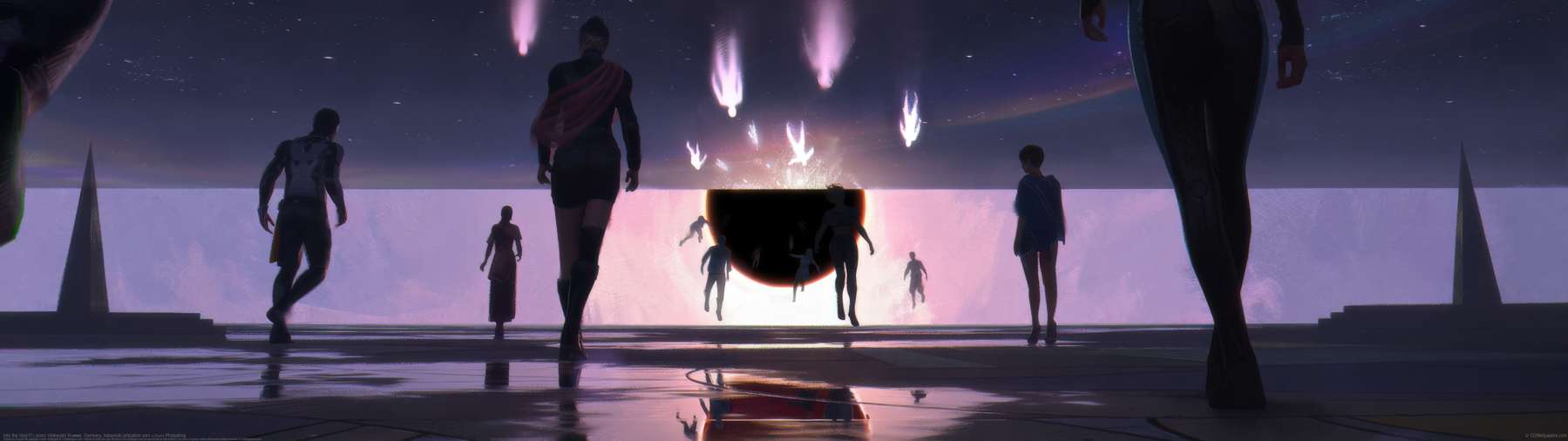 Into the Void ultrawide achtergrond