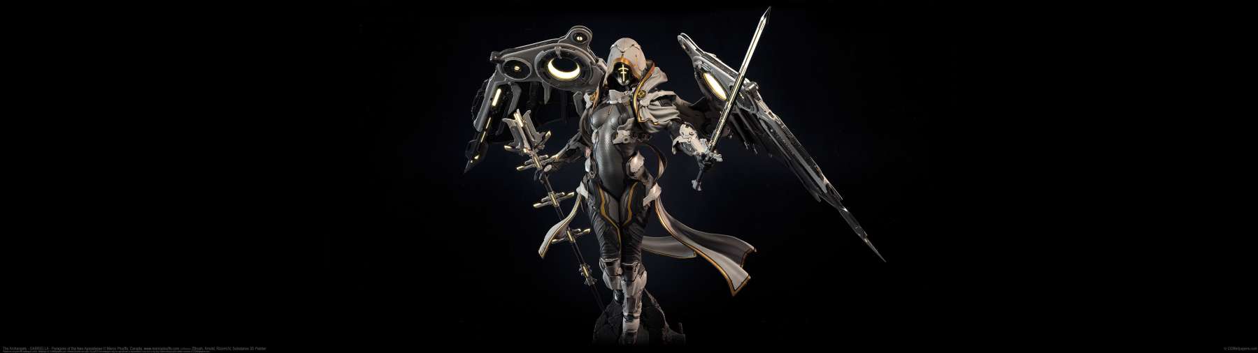 The Archangels - GABRIELLA - Paragons of the Neo-Apocalypse ultrawide achtergrond