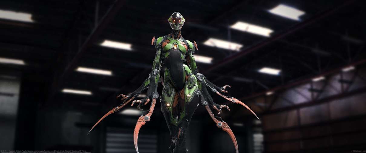 M.N.-T15 / Insectoids ultrawide achtergrond