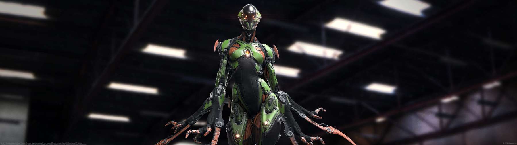 M.N.-T15 / Insectoids ultrawide achtergrond