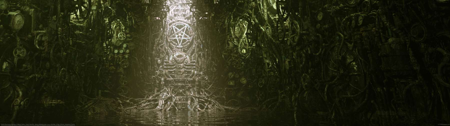 Devil's fine-tuning cathedra ultrawide achtergrond