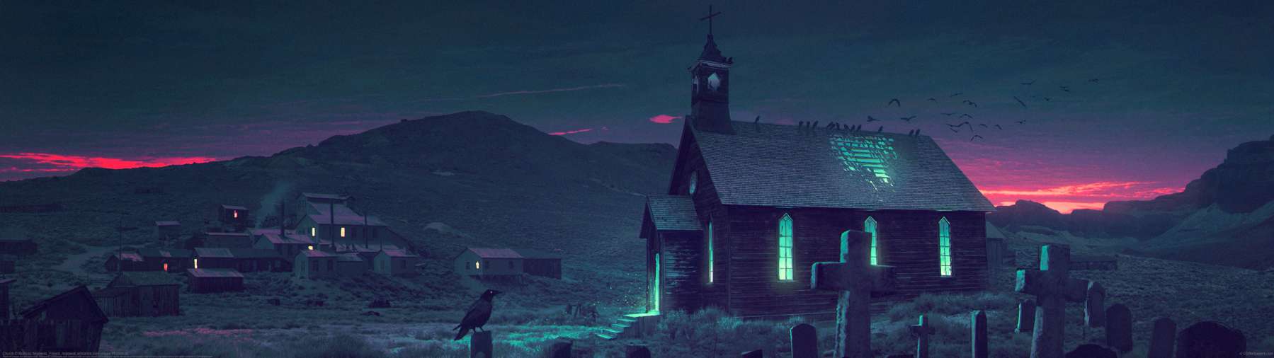 Church ultrawide achtergrond