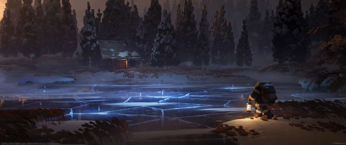 A memory ultrawide achtergrond