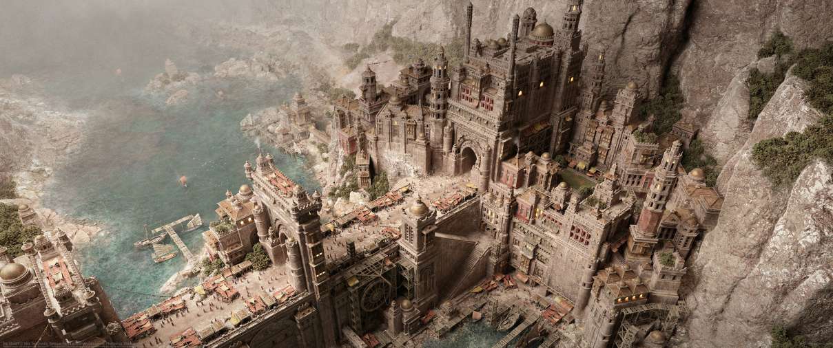 Baj-Sheerh ultrawide achtergrond