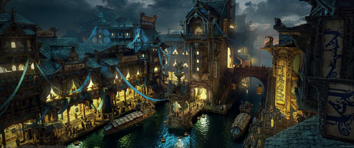 Fishermen's District Vol.2 ultrawide achtergrond