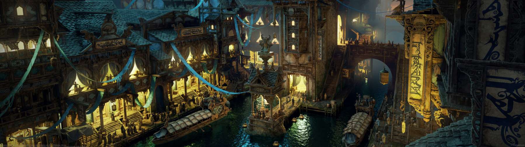 Fishermen's District Vol.2 ultrawide achtergrond