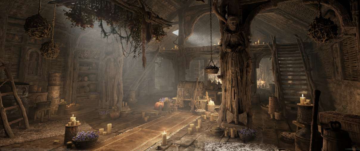 Concept art for FATEKEEPER ultrawide achtergrond