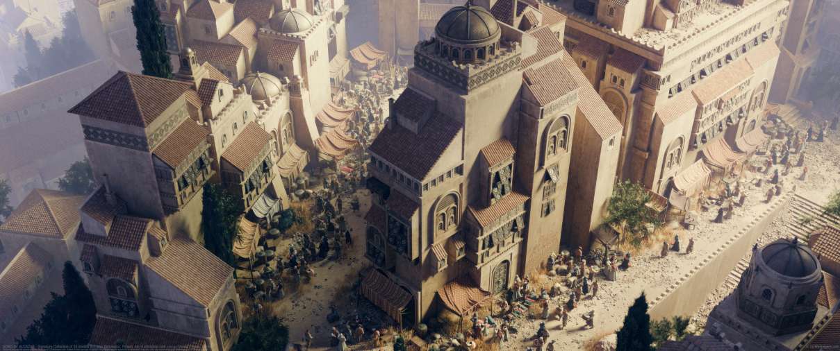 SONG OF ALCAZAR - Signature Collection of 3d models 2 ultrawide achtergrond
