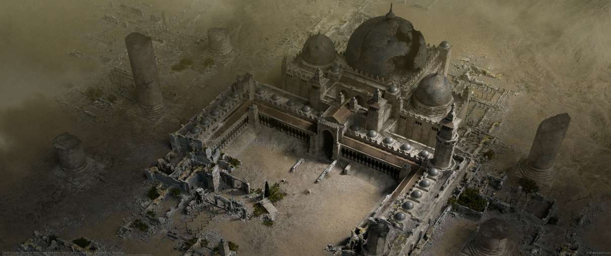 Trench Crusade - House of Pillars ultrawide achtergrond