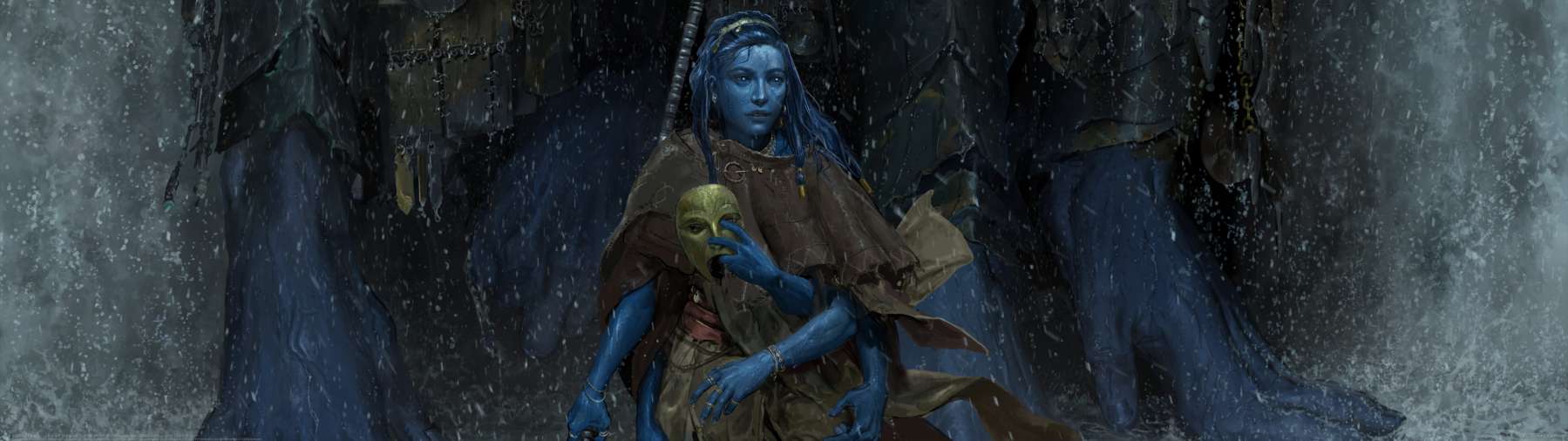 Pox and the Knight ultrawide achtergrond