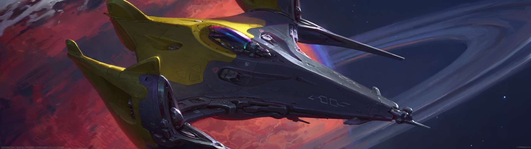 Interplanetary Recon ultrawide achtergrond