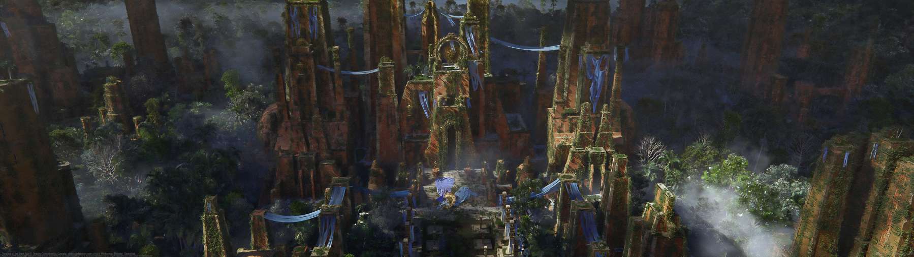 Temples of the Dark Sun ultrawide achtergrond