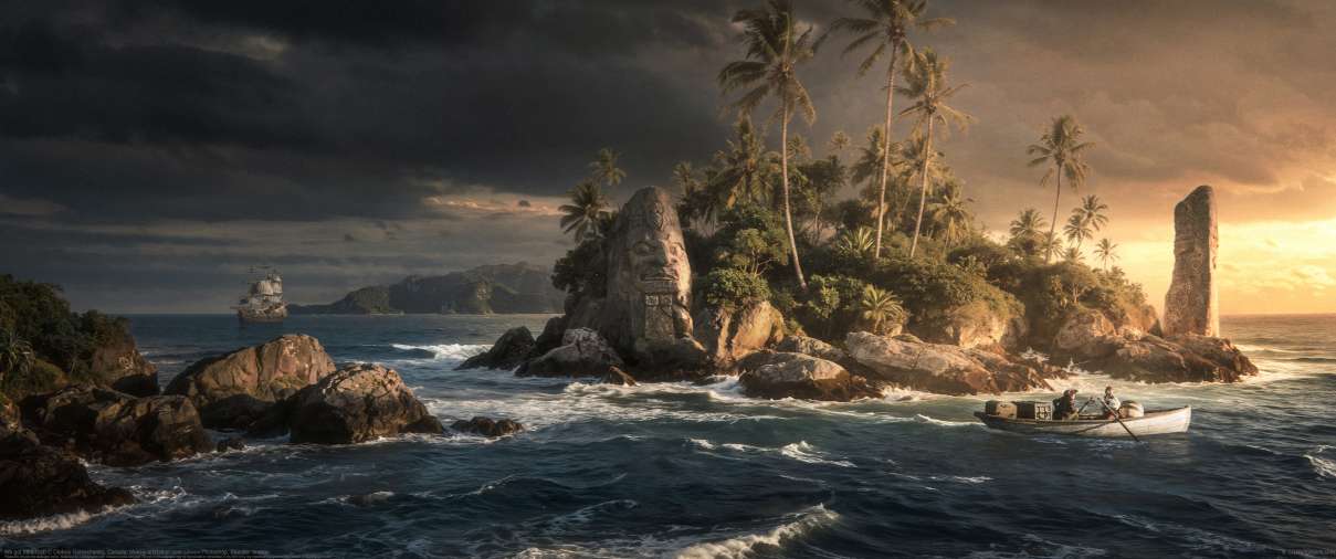 We got here first! ultrawide achtergrond
