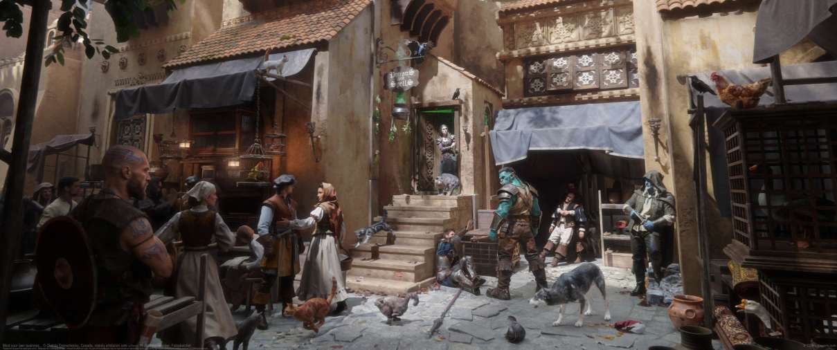 Mind your own business... ultrawide achtergrond