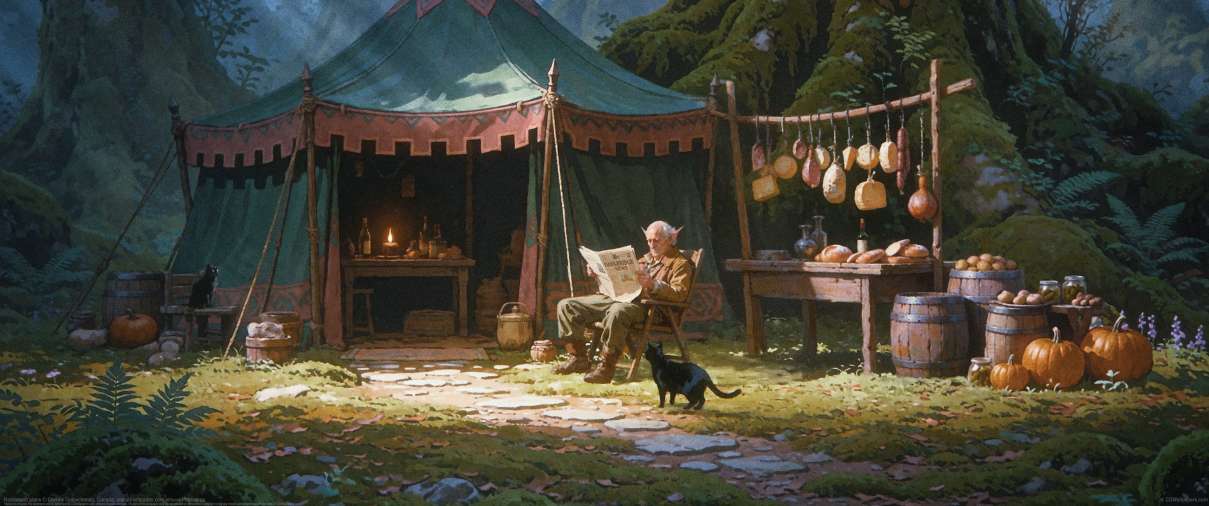 Retirement plans ultrawide achtergrond