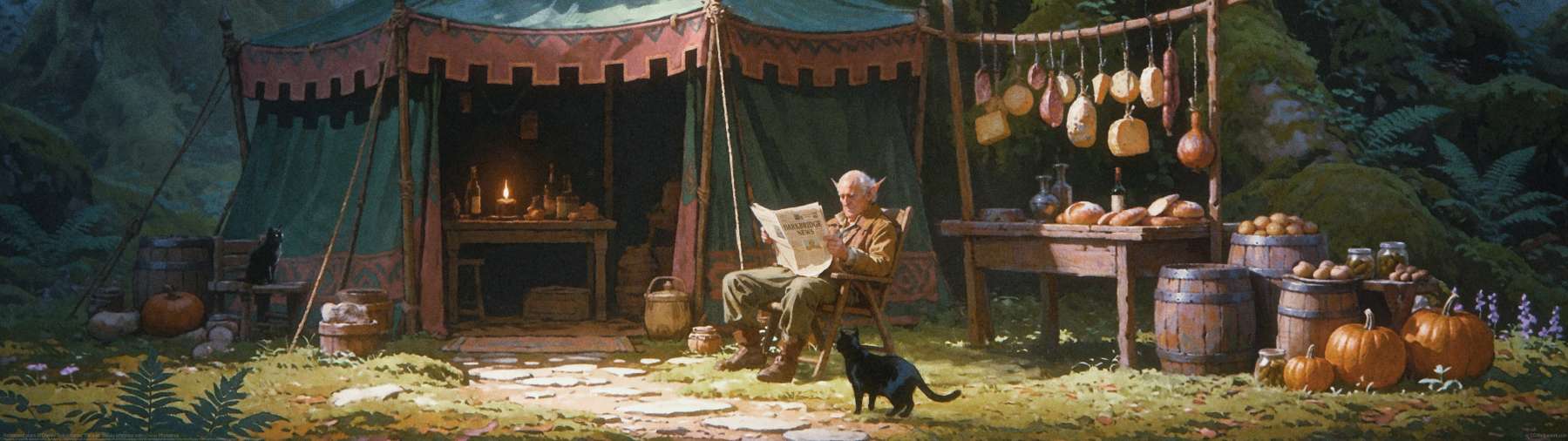 Retirement plans ultrawide achtergrond