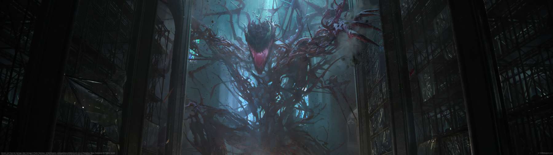 Venom, Let There be Carnage: Uber-Carnage ultrawide achtergrond