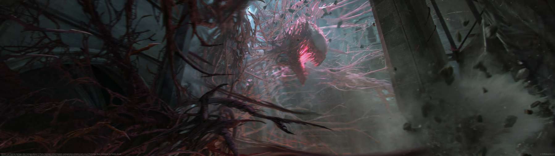 Venom, Let There be Carnage: Uber-Carnage attacks! ultrawide achtergrond