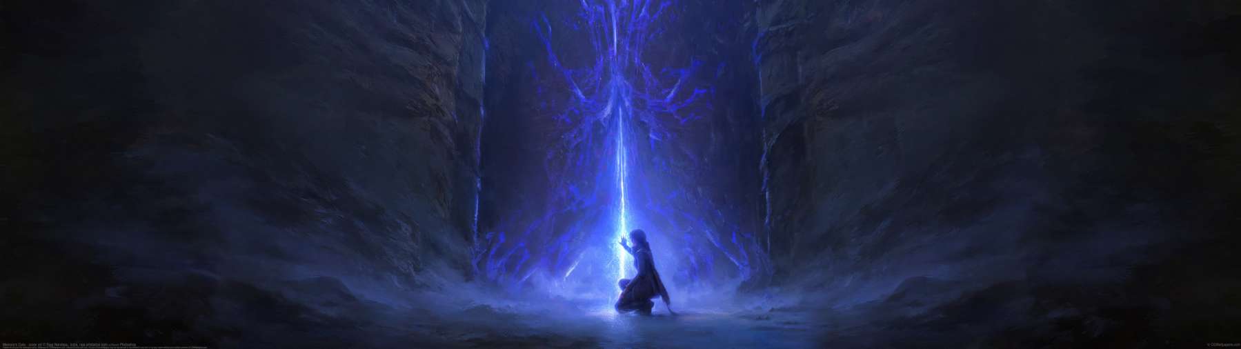 Memory's Gate - cover art ultrawide achtergrond