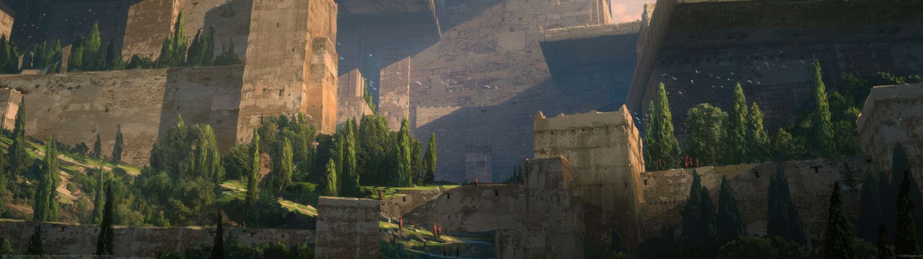 Great Temple ultrawide achtergrond