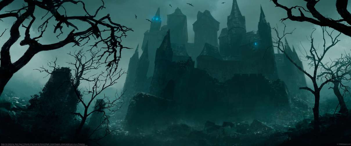 Magic the Gathering: Black Keep ultrawide achtergrond