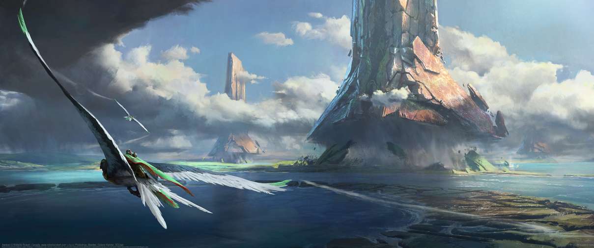 Awoken ultrawide achtergrond