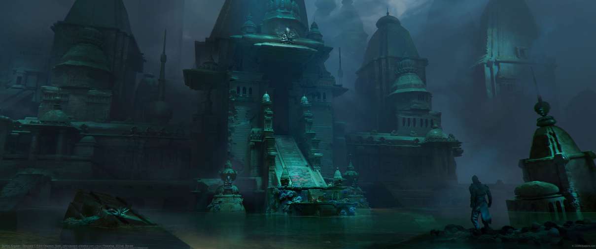 Sunken Kingdom - Discovery ultrawide achtergrond