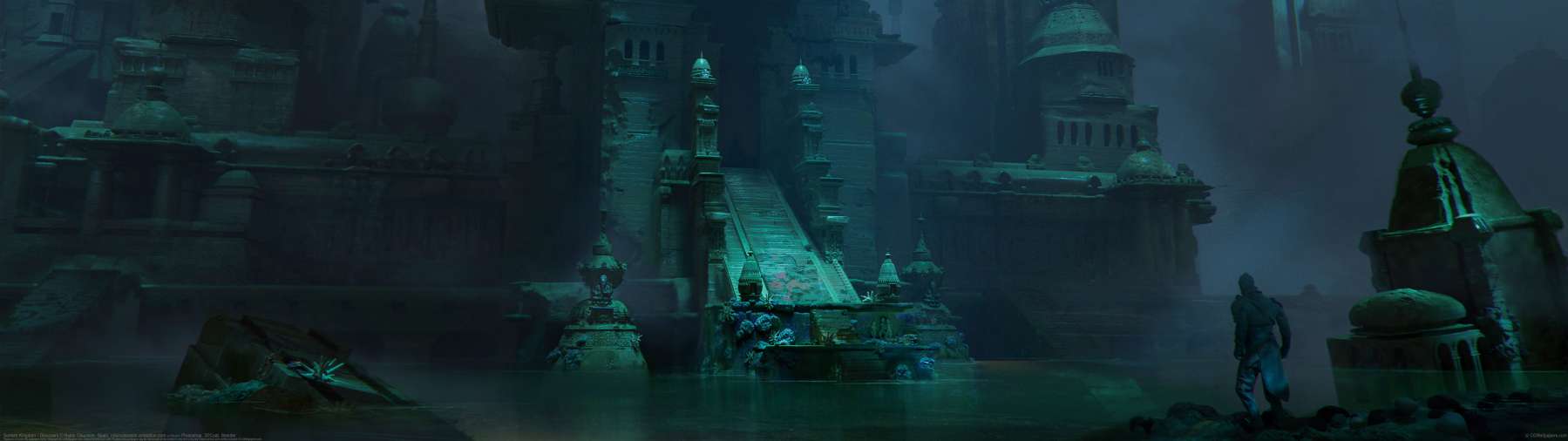 Sunken Kingdom - Discovery ultrawide achtergrond