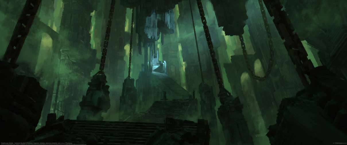 Deadhouse Sonata - Vertpaint Studios ultrawide achtergrond