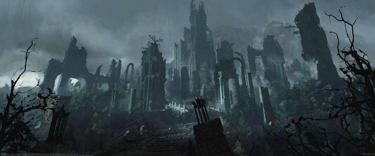 Deadhouse Sonata - Vertpaint Studios ultrawide achtergrond