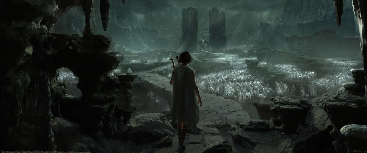 Orpheus journey to Hades ultrawide achtergrond