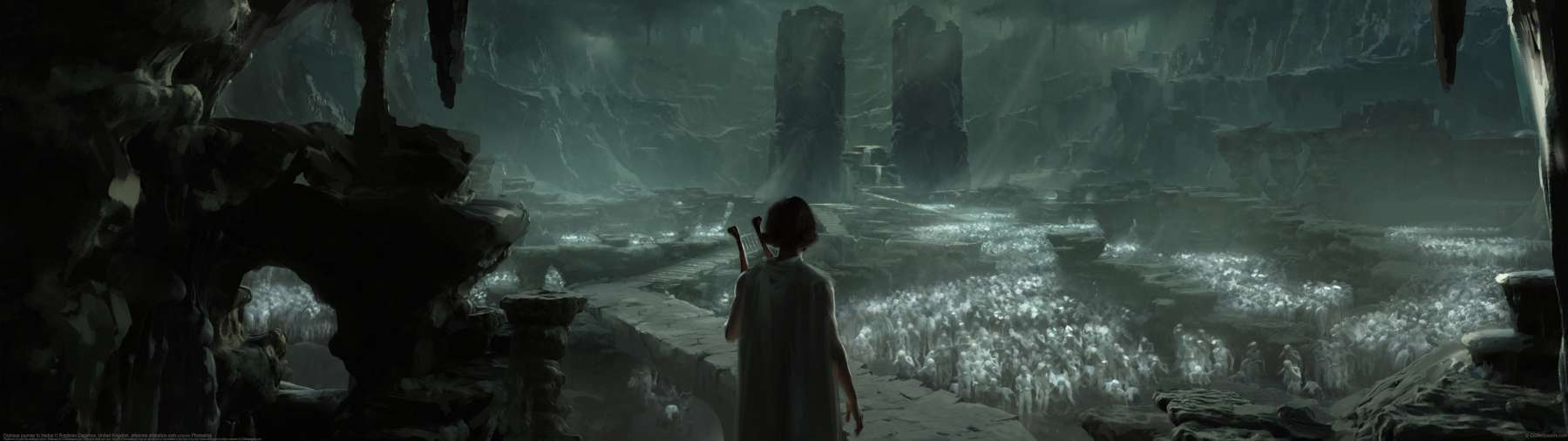 Orpheus journey to Hades ultrawide achtergrond
