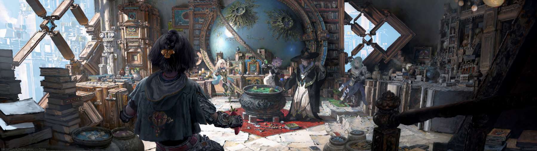Magic Room ultrawide achtergrond