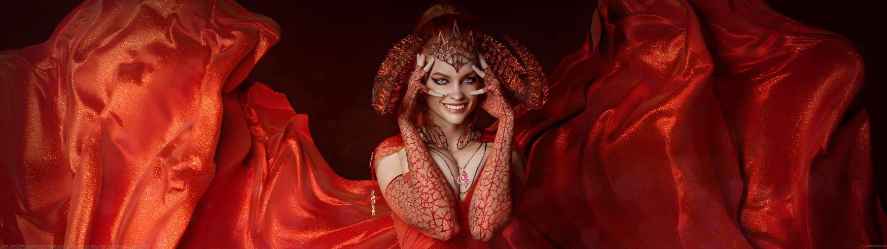 Silma - Infernal Witch ultrawide achtergrond