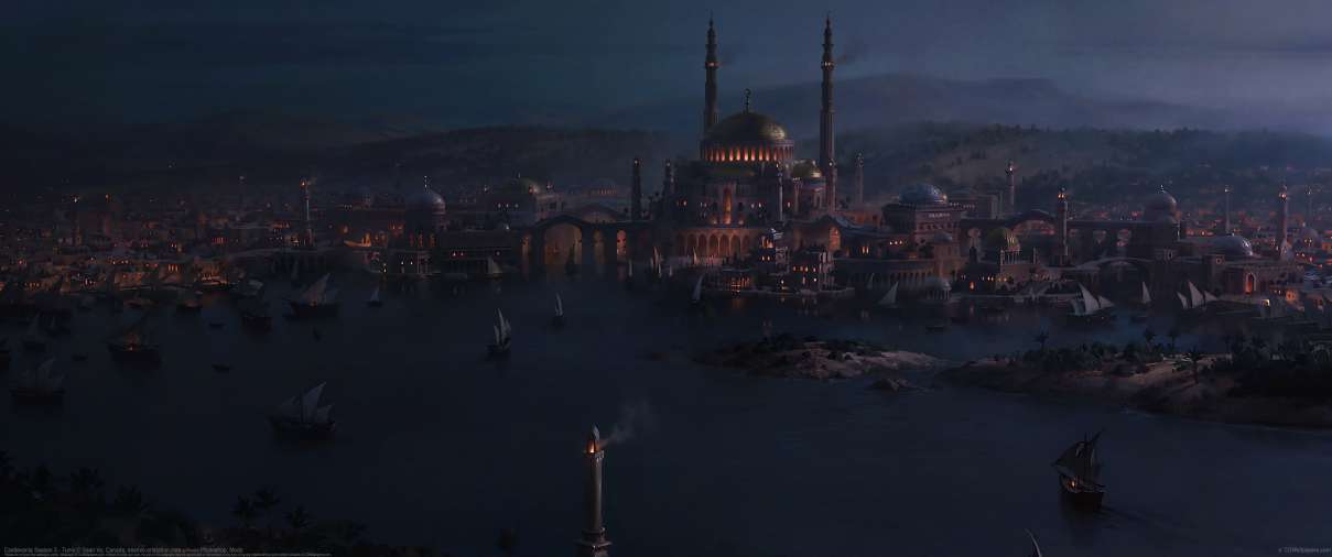 Castlevania Season 3 - Tunis ultrawide achtergrond