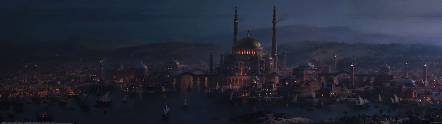 Castlevania Season 3 - Tunis ultrawide achtergrond