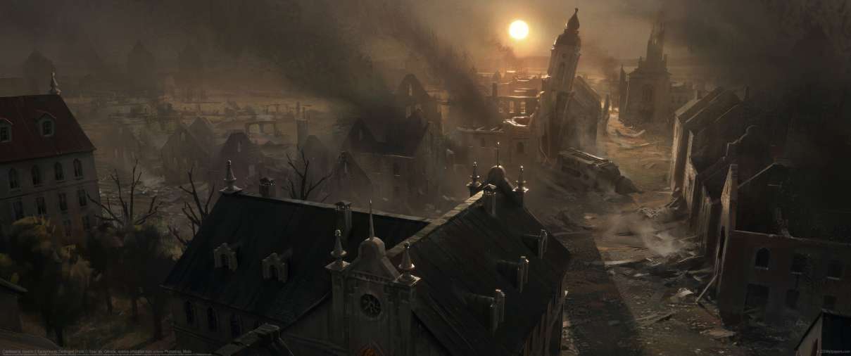 Castlevania Season 2 Backgrounds Destroyed Braila ultrawide achtergrond