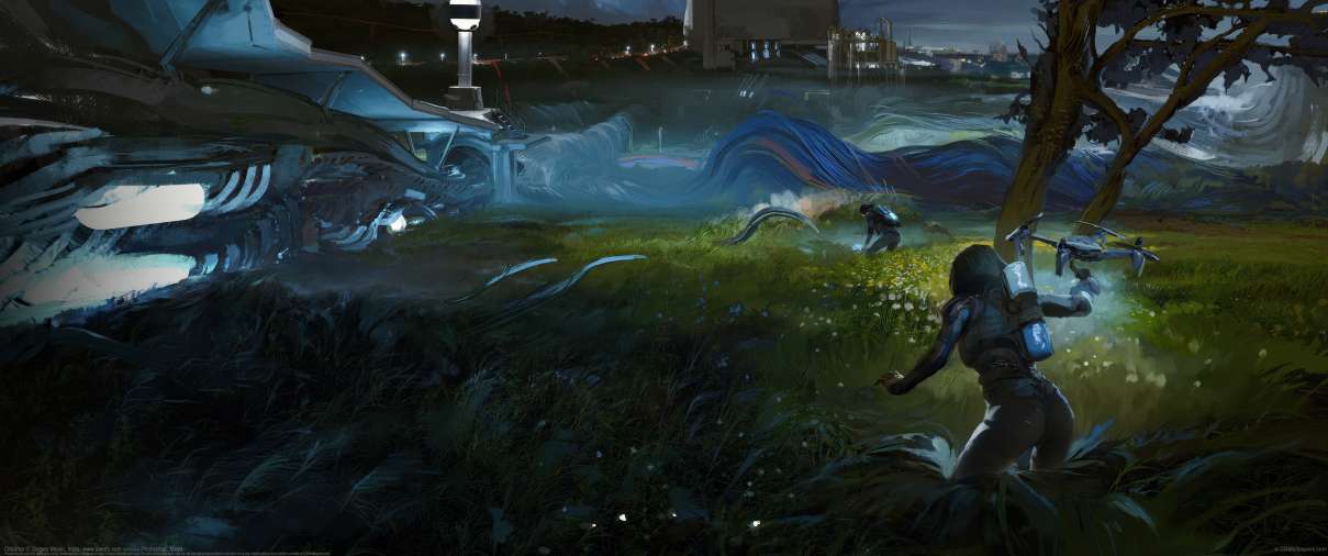 Children ultrawide achtergrond