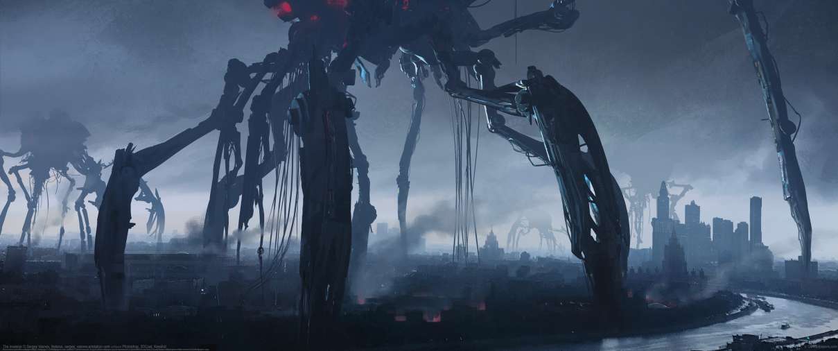 The invasion ultrawide achtergrond