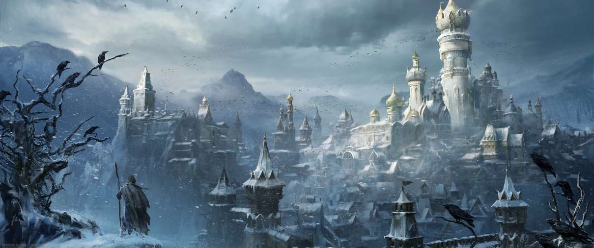 Warhammer Total War 3 cutscene ultrawide achtergrond